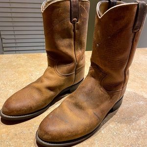 Justin Stampede Roper boots